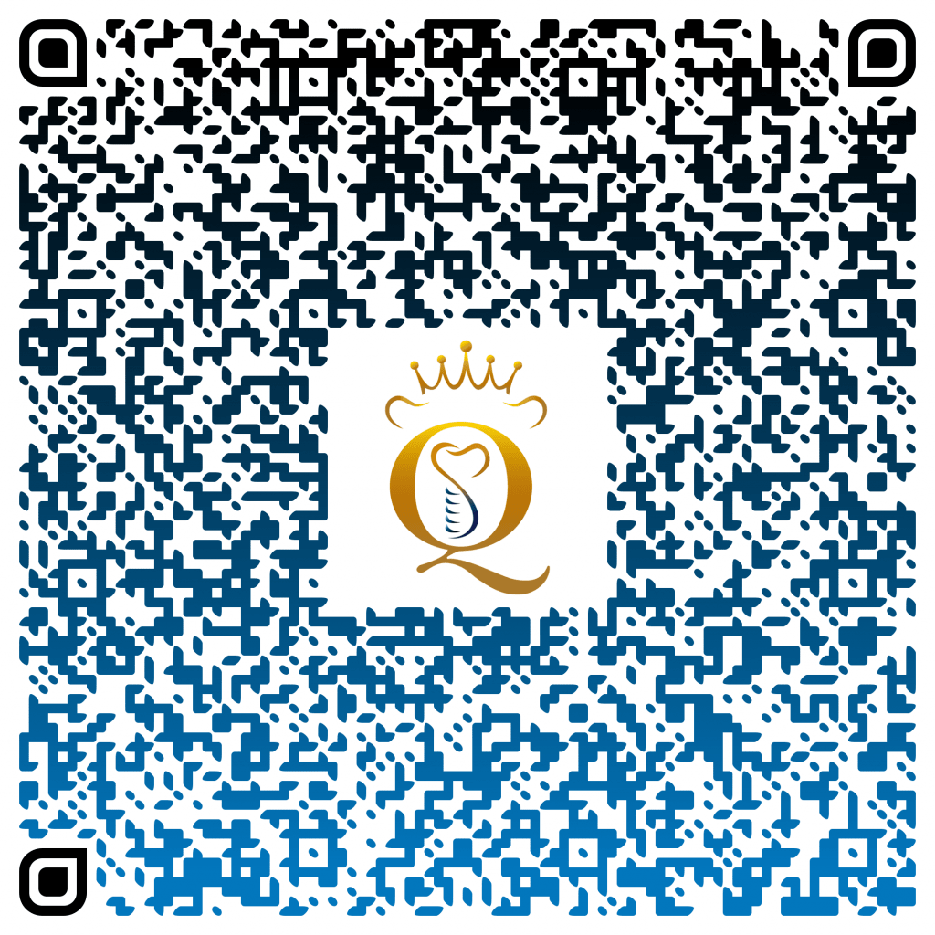 QR "QUEEN" clinic logo